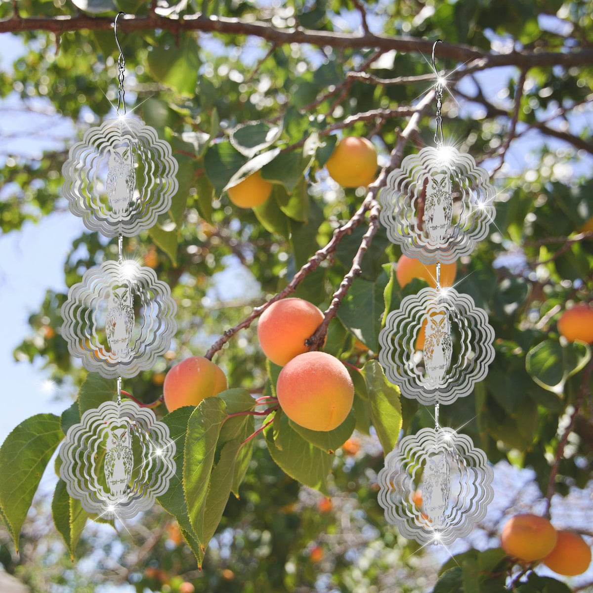 ToBeAce stainless steel owl deterrents resist rust for outdoor use