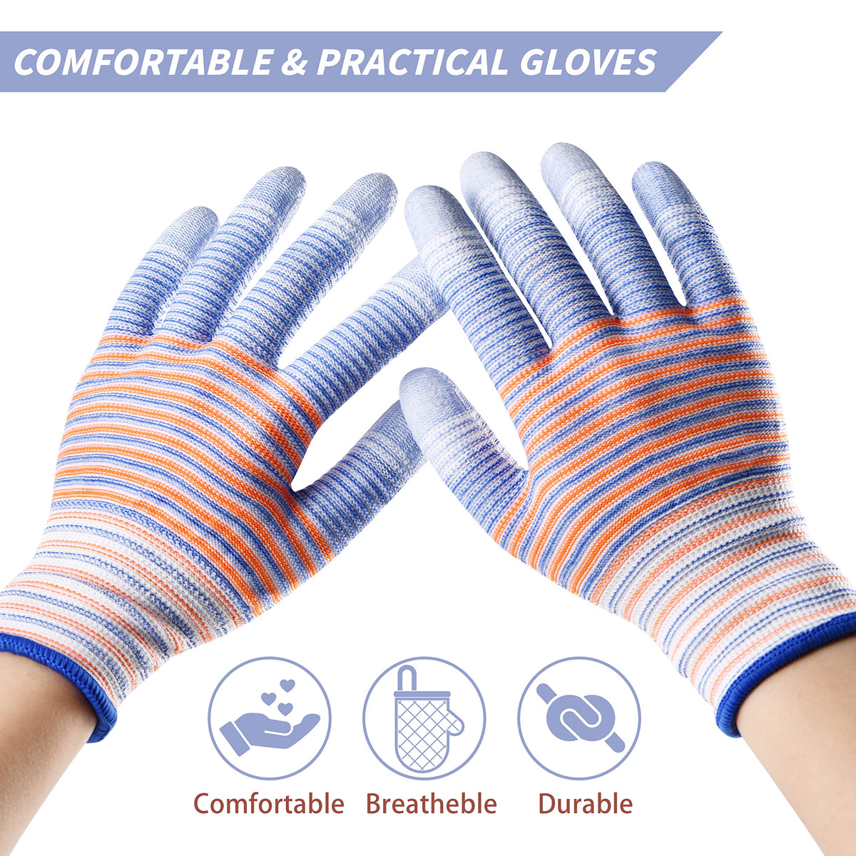 TOBEHIGHER women's gloves are resilient and easy to wear with flexible wrists