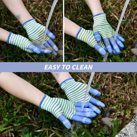 TOBEHIGHER gift-pack gardening gloves ideal for gardeners and hobbyists
