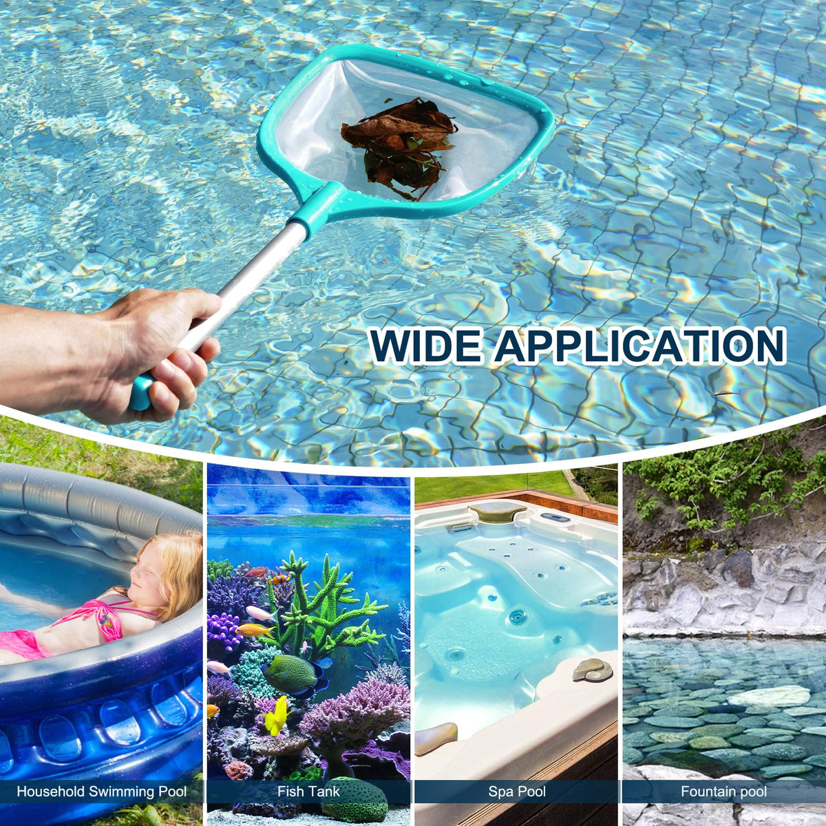 TOBEHIGHER pool skimmer suitable for spas fountains and hot tubs