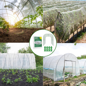 TOCCYARD clips and connectors ensure secure, adjustable netting setup