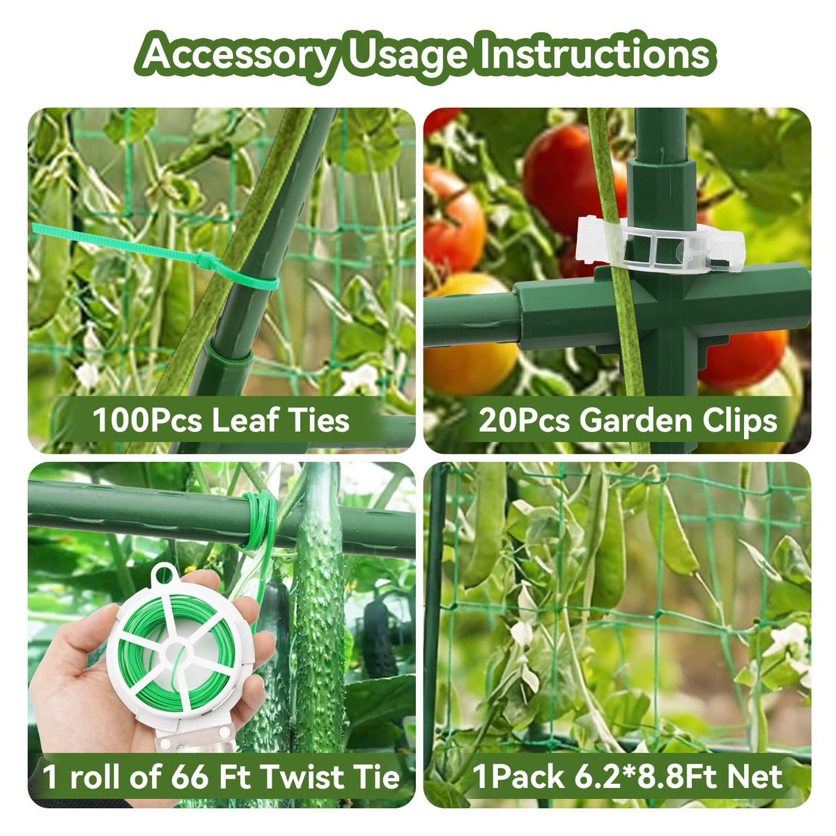 TOCCYARD cucumber trellis arch in vegetable bed maximizing sunlight access