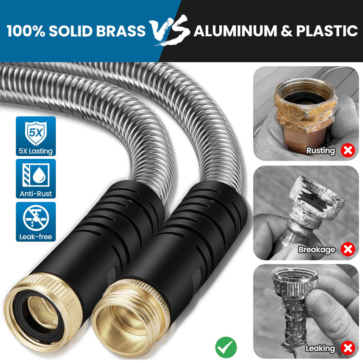 Tocebe chew-proof hose tested by a dog for durability.