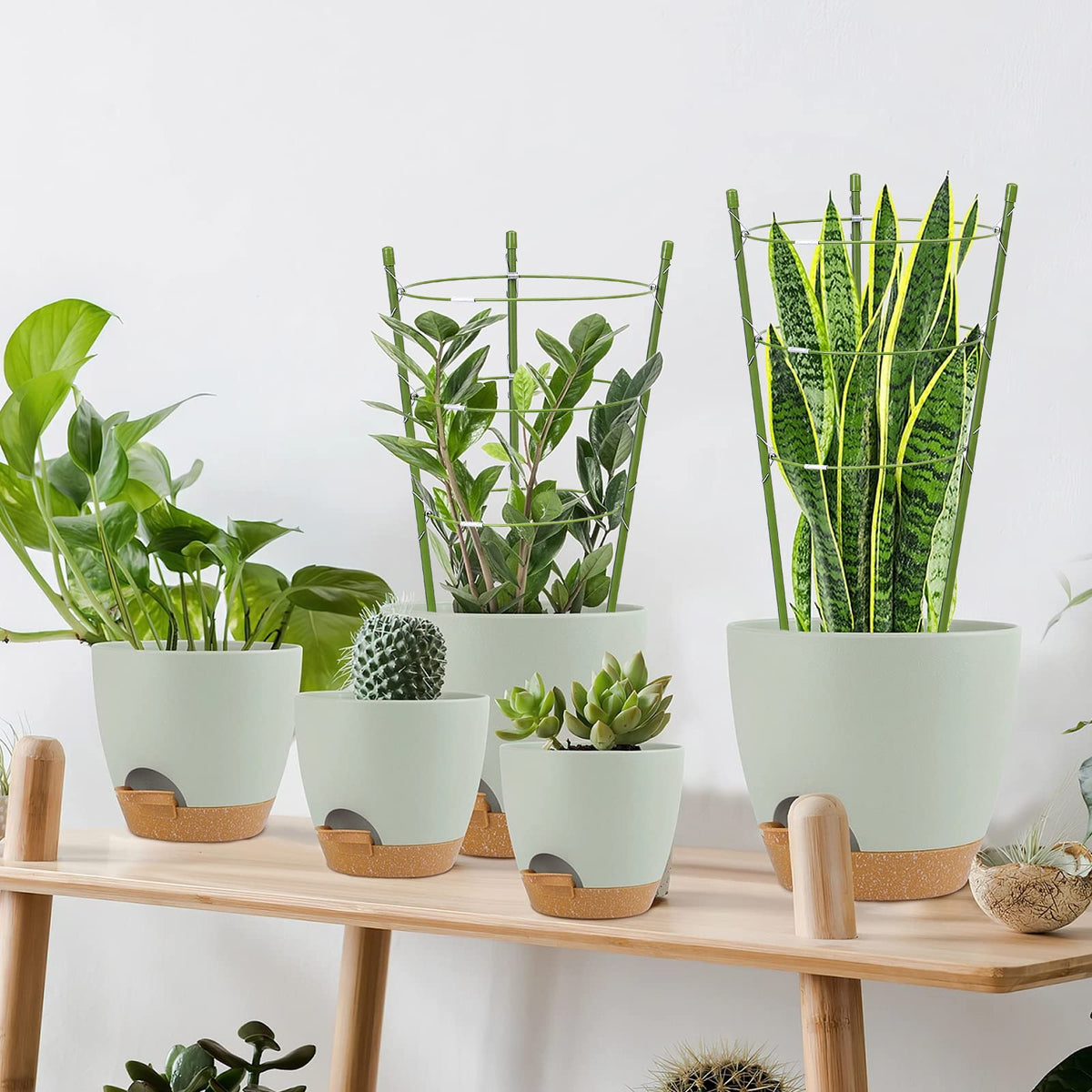 TOCCYARD stackable design for compact storage