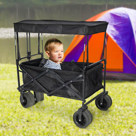 TOHARA travel-ready canopy folds with poles for easy storage.