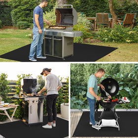 TOHONFOO deck protector withstands heat while you grill.