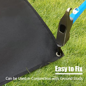TOHONFOO outdoor grill mat used for large grills and prep areas