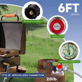 TOHONGADON brass connectors with 3/8 nut enable quick, tool-free setup