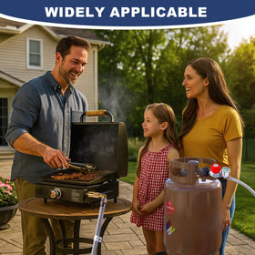 TOHONGADON universal compatibility connects to Blackstone and Coleman grills