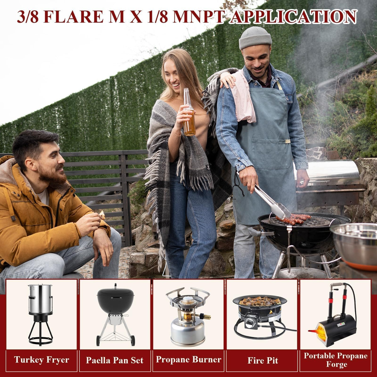 TOHONGADON compatible with Weber Genesis Spirit and Blackstone griddles.