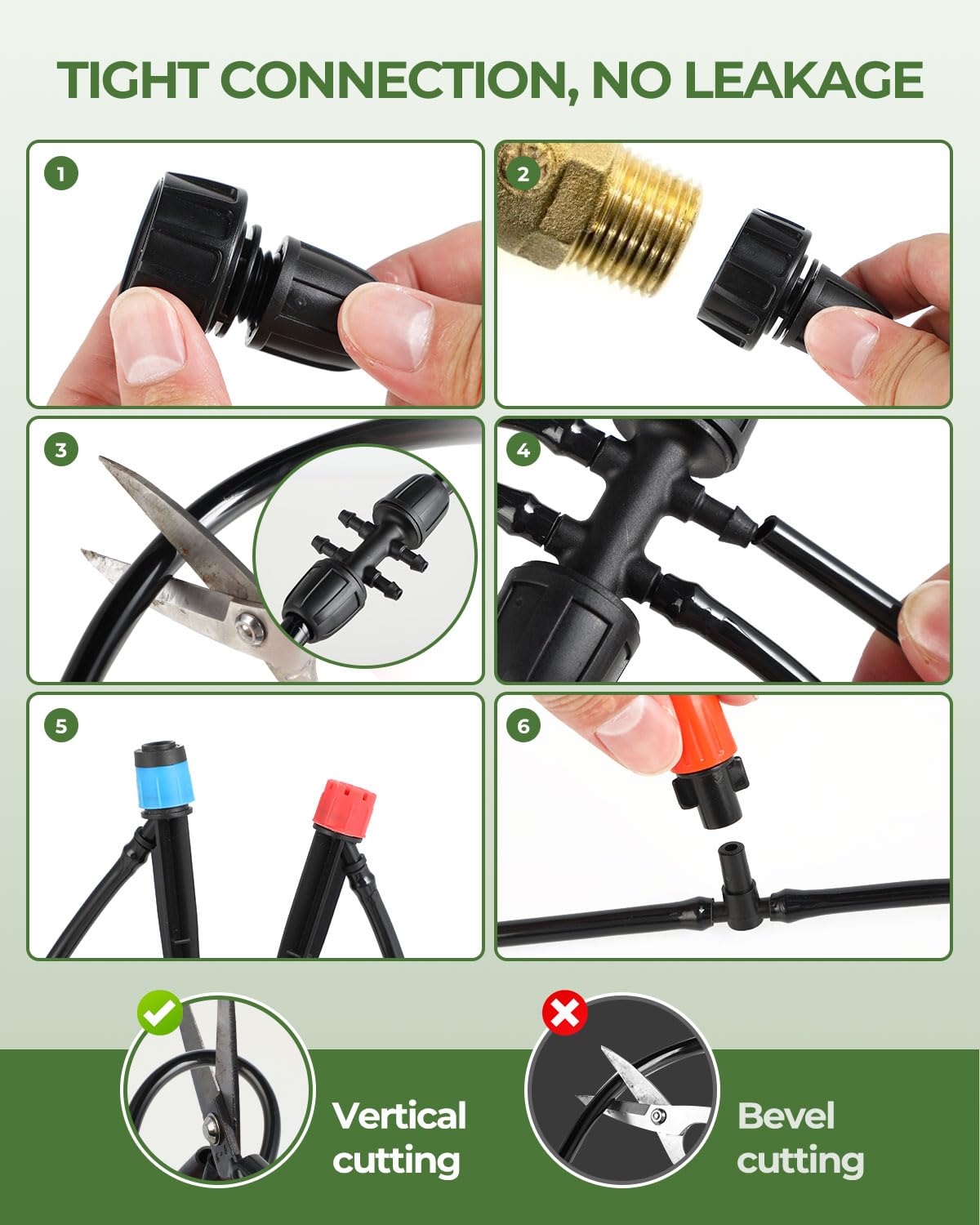 Hydroponic ready adapters support indoor growing setups