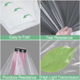 ToLanbbt drip-proof design redirects water away from plants.