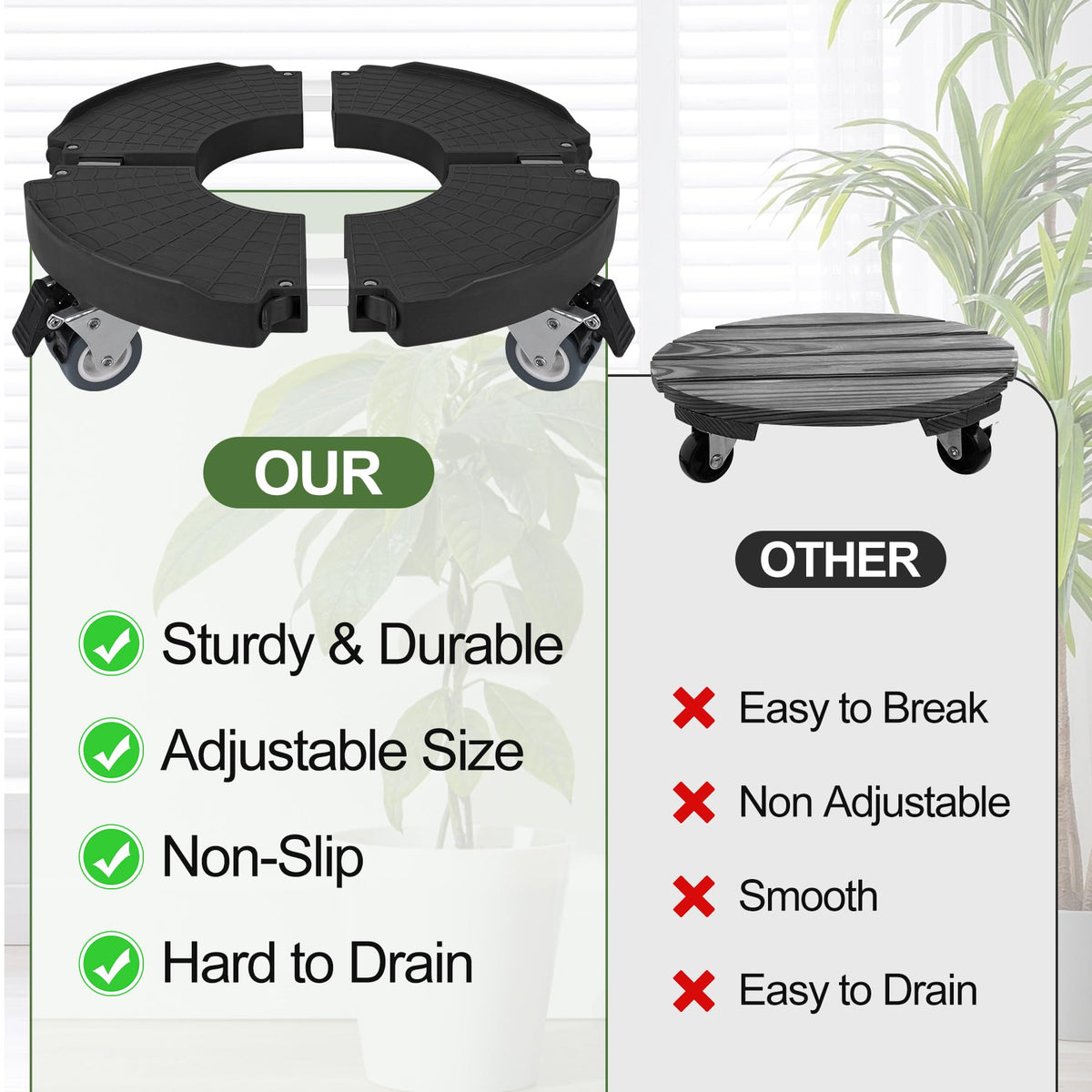 ToLanbbt suitable for indoor and outdoor use on various surfaces.