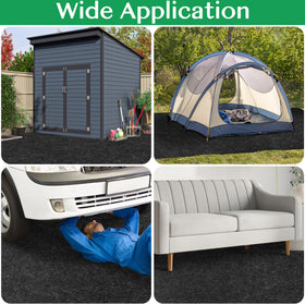 ToLanbbt outdoor shed floor mat easy to clean for tidy spaces