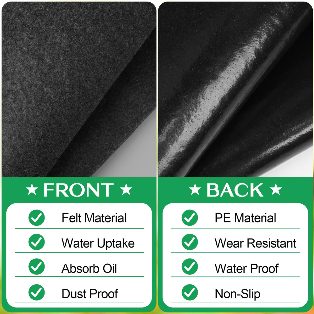 ToLanbbt outdoor shed floor mat easy to install fits any shed