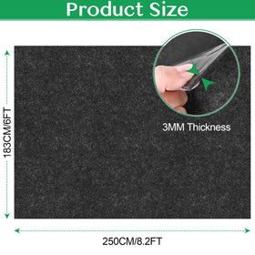 ToLanbbt outdoor shed floor mat waterproof backing protects floors