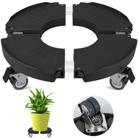 tolanbbt plant caddy stand with 360° wheels for easy movement and stable placement