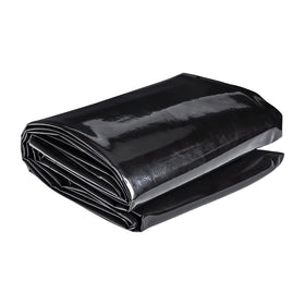 ToLanbbt pond liner 10x13 ft black protects pond soil and water from intrusion.