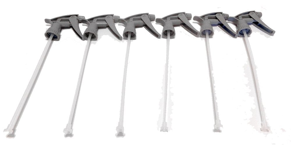 Tolco 28mm gray chemical spray head with adjustable nozzle for versatile cleaning and detailing.