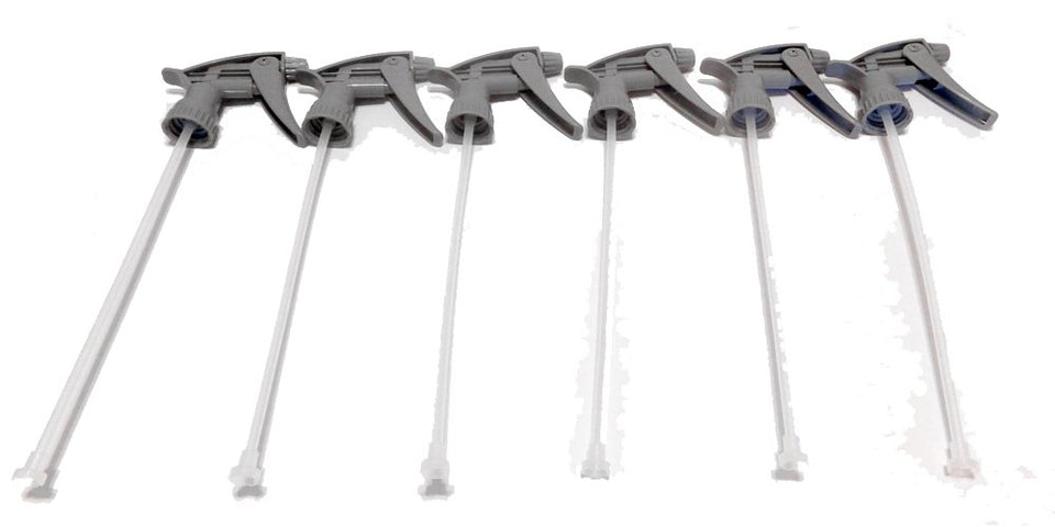 Tolco 28mm gray chemical spray head with adjustable nozzle for versatile cleaning and detailing.