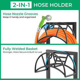 TomCare heavy metal base resists tipping in windy yards.