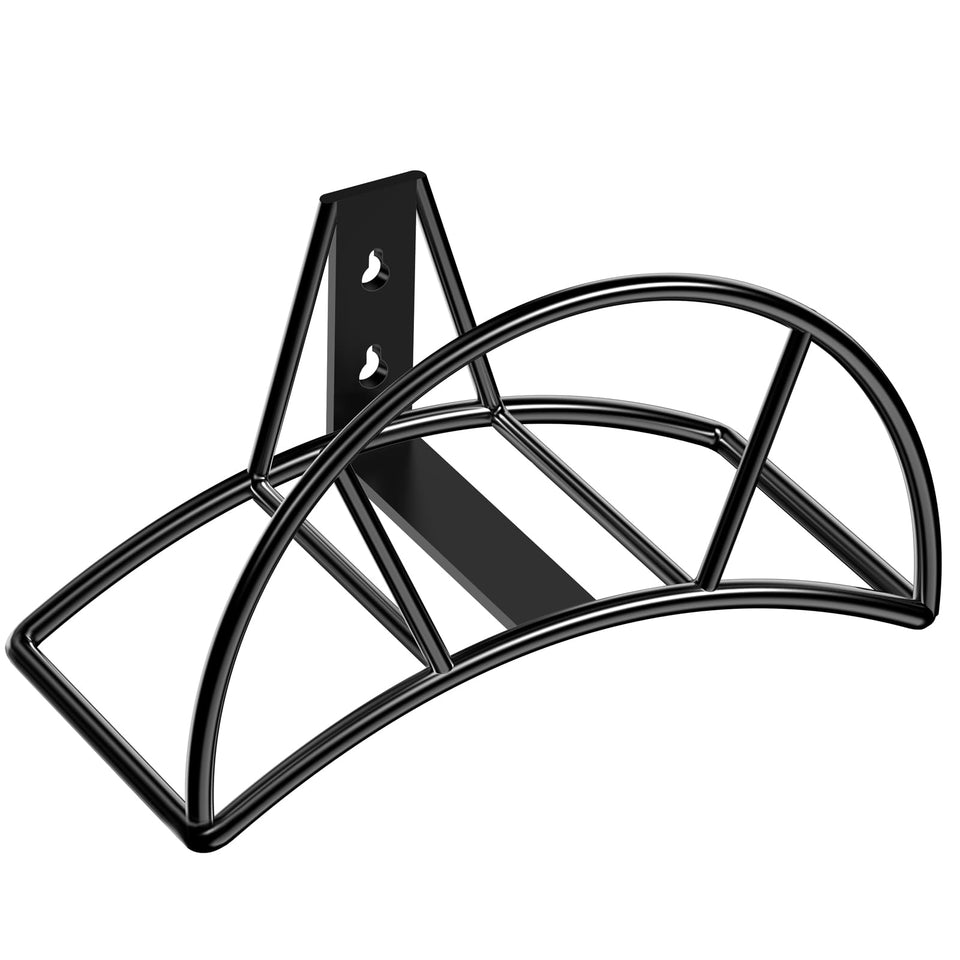TomCare garden hose holder wall mount keeps hoses organized on outdoor walls.