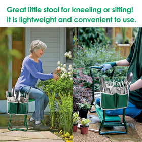 TomCare gift-ready kneeler is a thoughtful companion for gardeners.