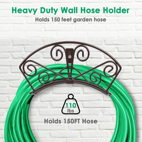 TomCare hose holder with decorative shape adds retro charm to your garden