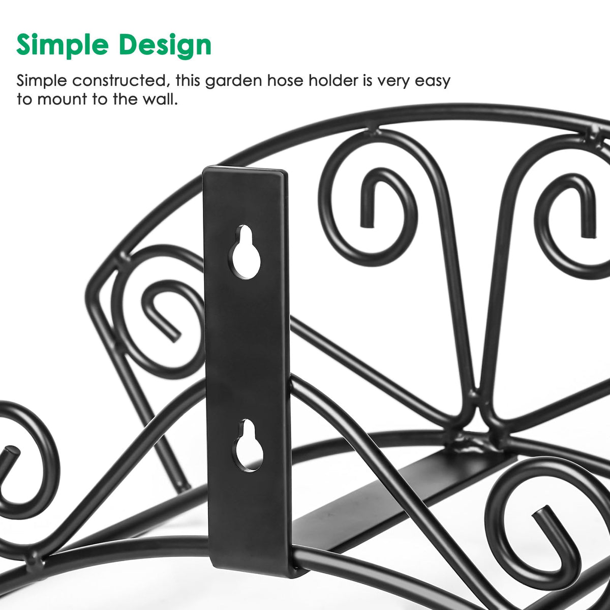 TomCare outdoor hose storage for yard organization and access.