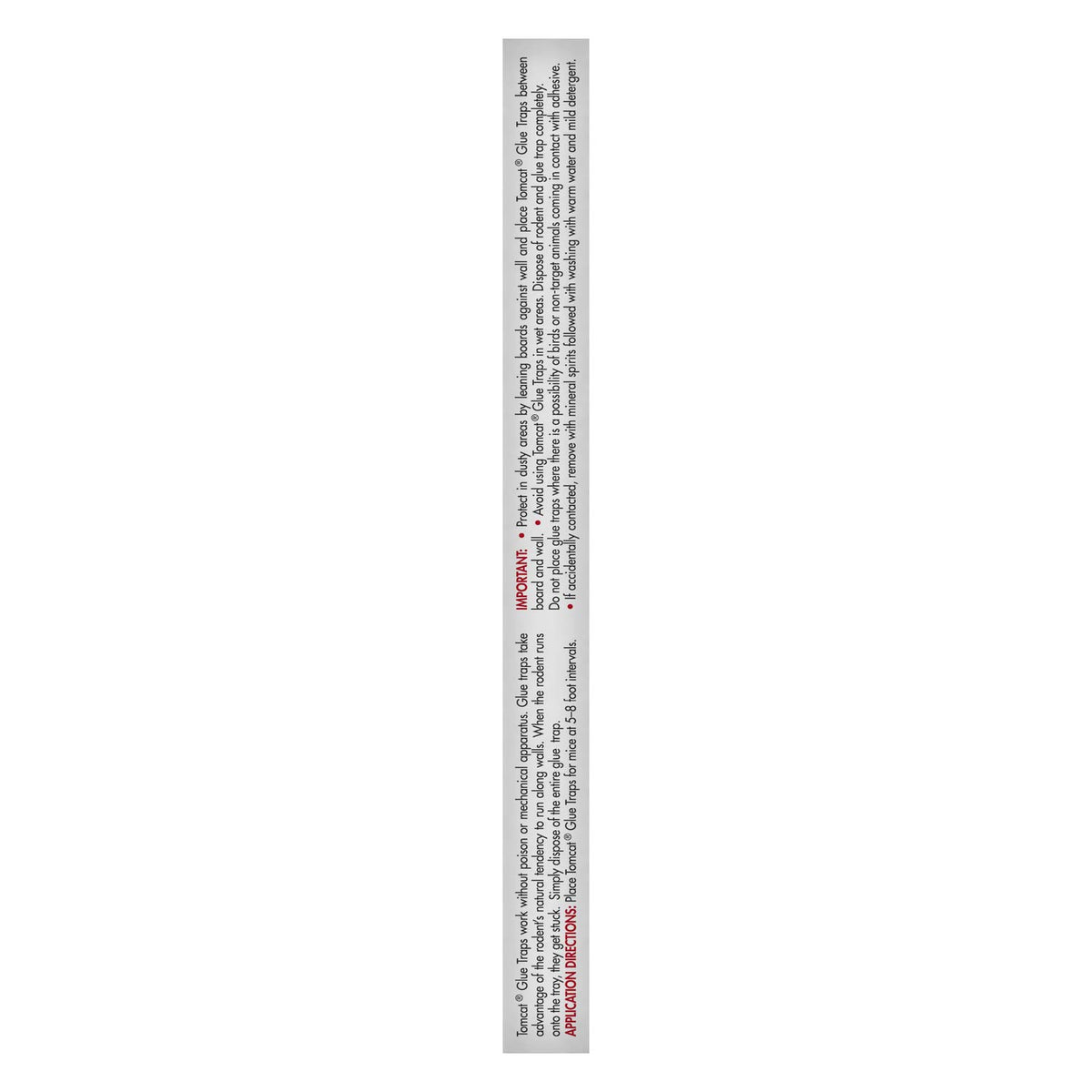 Close-up of Tomcat glue trap adhesive highlighting professional strength