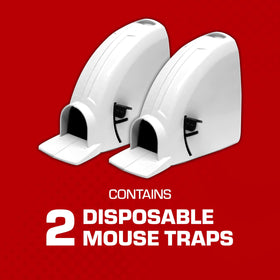 Tomcat Kill & Contain Trap with bait door open for easy setup and quick baiting