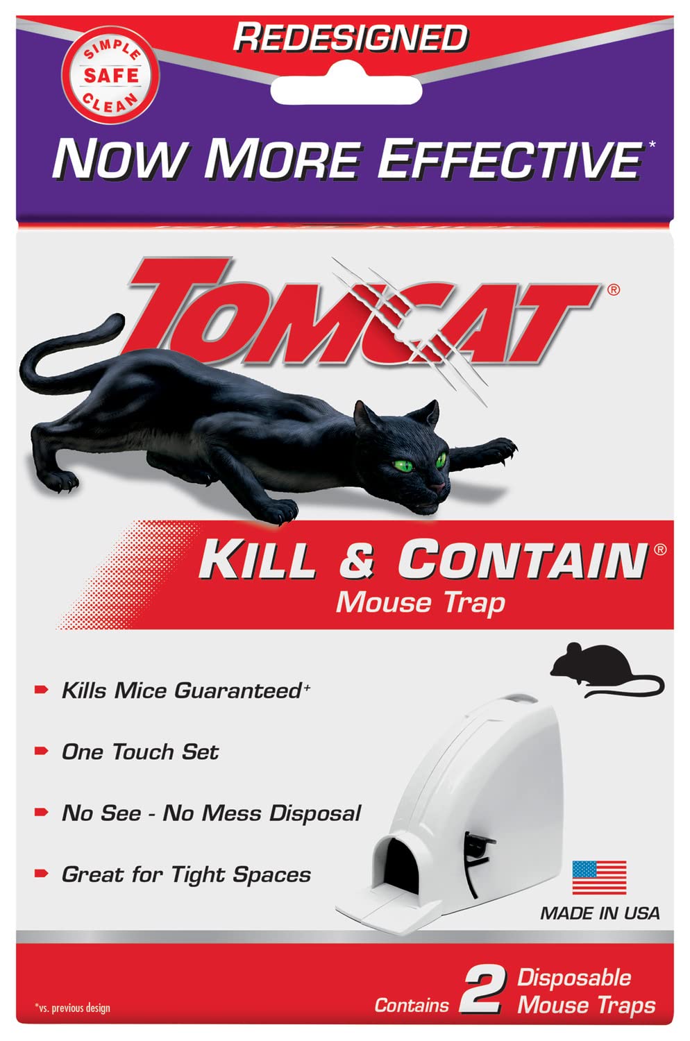 Tomcat Kill & Contain two-pack provides coverage for multiple areas.