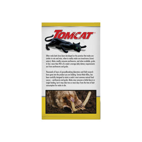 Tomcat Mole Killer instruction label guiding safe use