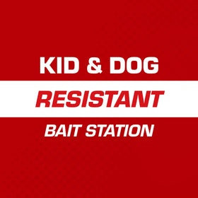 Tomcat Rat & Mouse Killer station is ready for disposal after activity ends.