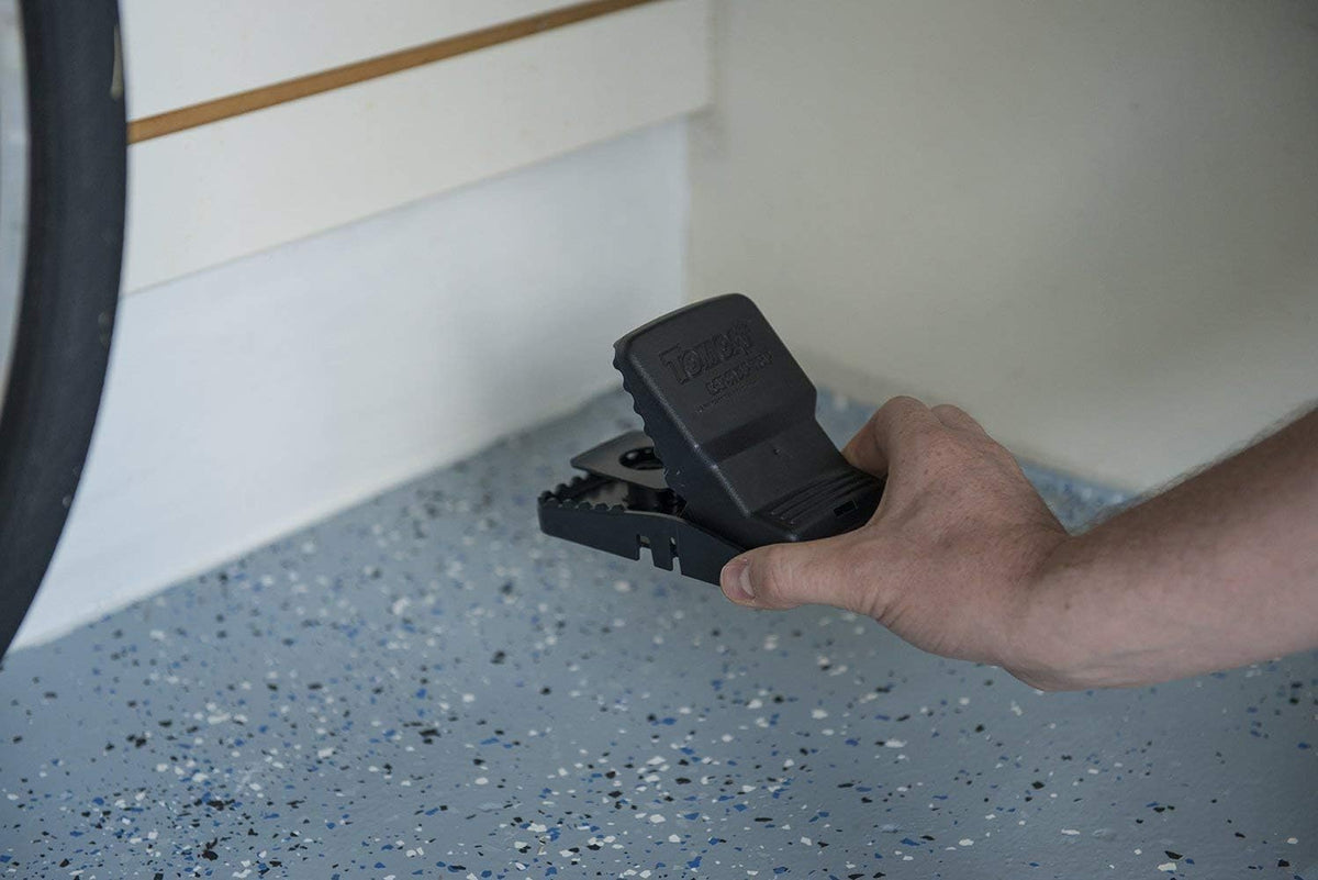 Tomcat Rat Snap Trap after-use storage demonstrates disposal and cleanup