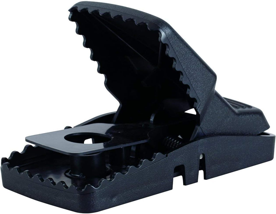 Tomcat Rat Snap Trap pack of 4 front view for compact corner placement