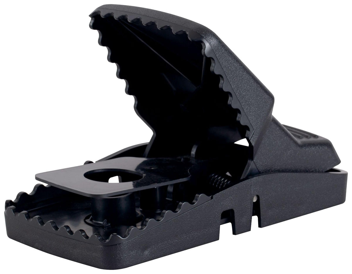 Tomcat Rat Snap Trap with removable bait cup for easy servicing