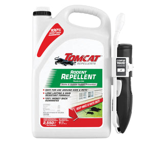 Tomcat rodent repellent bottle with Comfort Wand for indoor and outdoor use