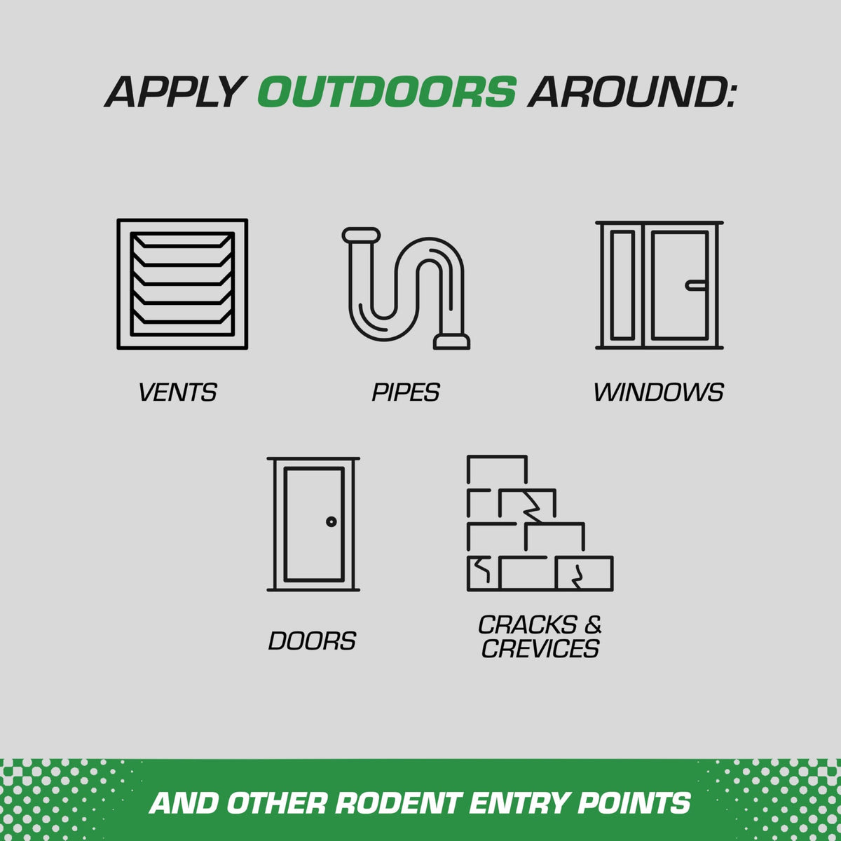 Tomcat repellents safety-label-kids-pets emphasizes safe use around family spaces.