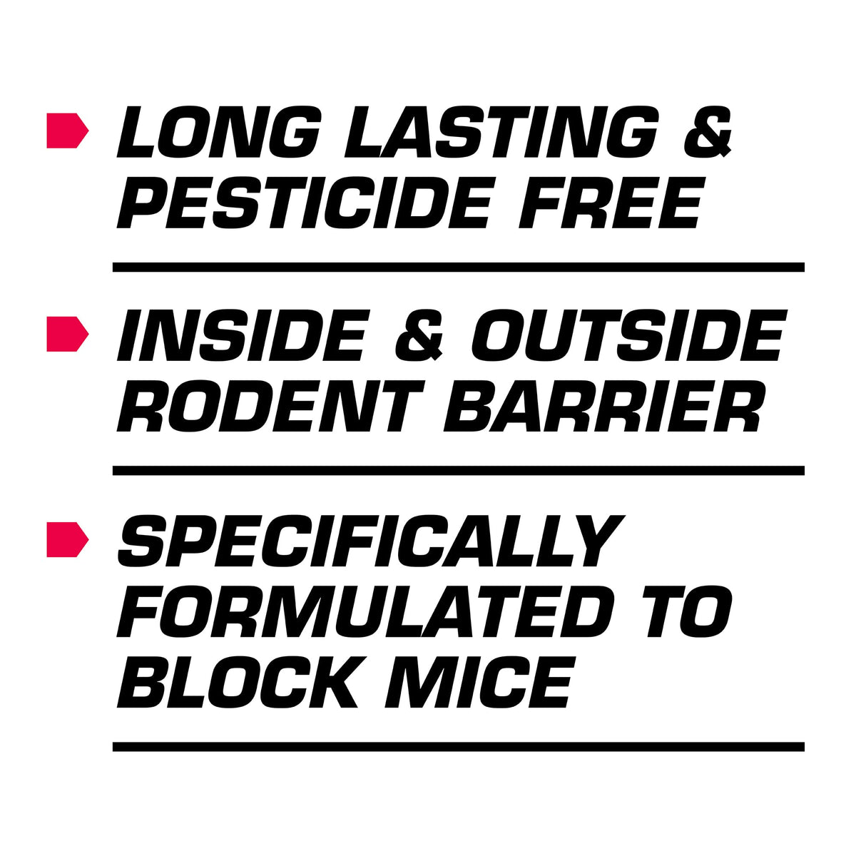 Tomcat Rodent Block straw attached for precise, easy application.