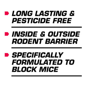 Tomcat Rodent Block straw attached for precise, easy application.