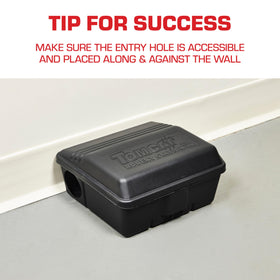 Tomcat Rodent Station compatible with traps or block bait for flexible control