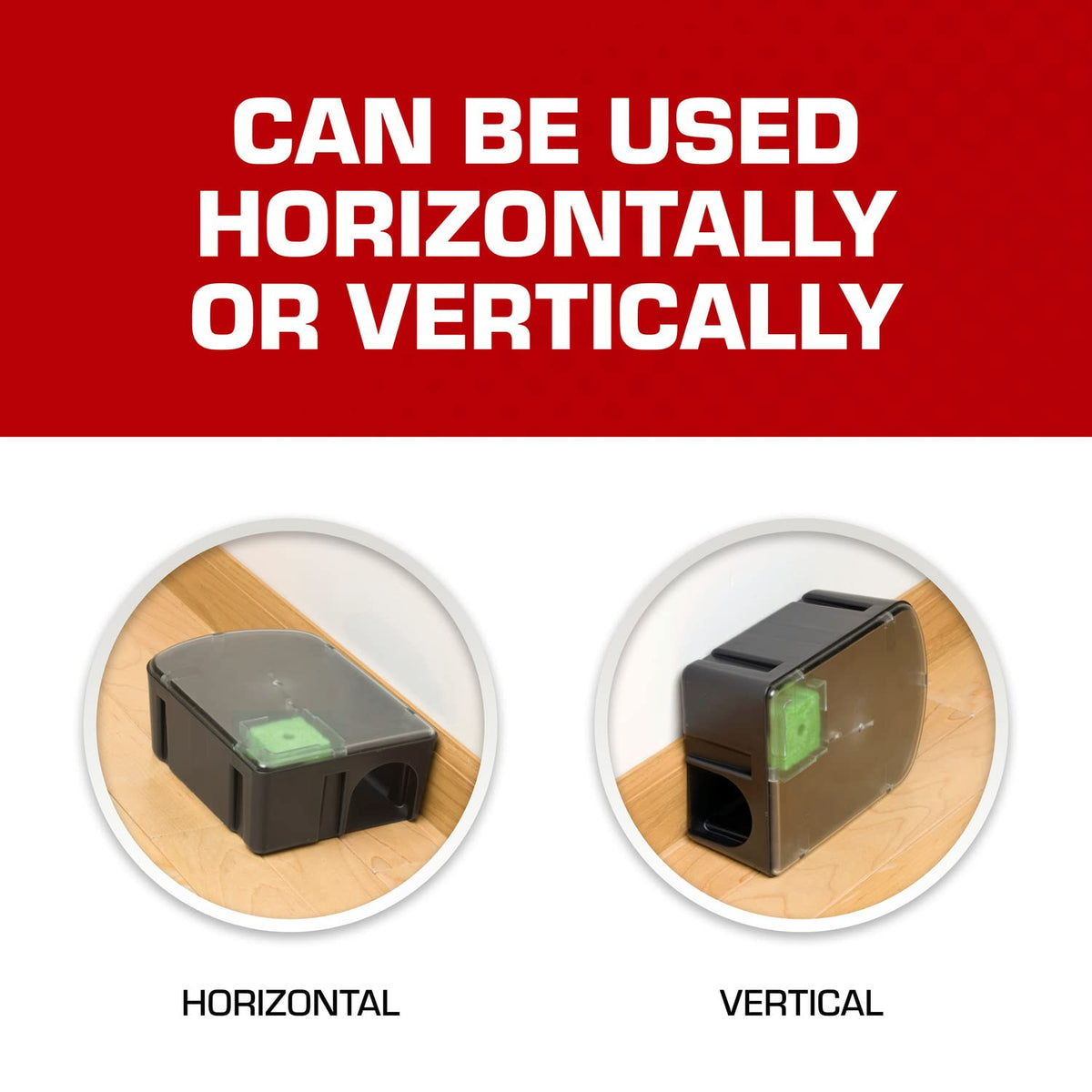 Tomcat 2-pack disposable stations for convenient replacement.