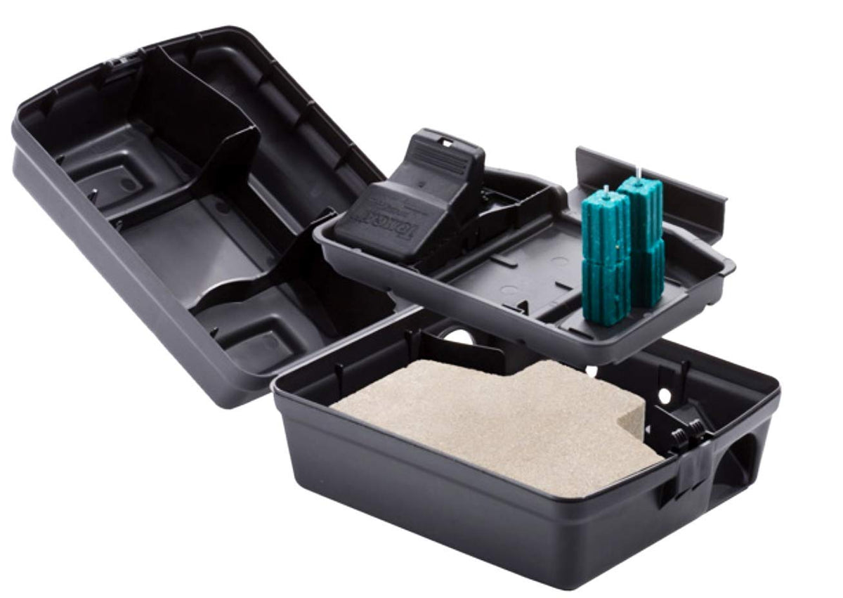 Weighted base prevents displacement during cleaning and livestock interference