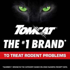 Bait inside Tomcat tunnel using peanut butter for targeted trapping.