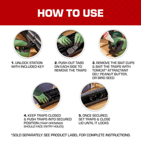 Tomcat key cap and insert enable keyless operation.