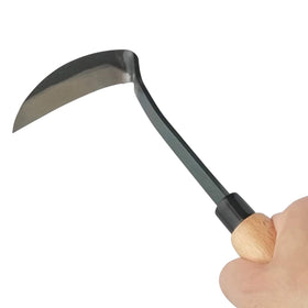 Tomerry Nejiri Kama total length supports easy, low-effort weed cutting.