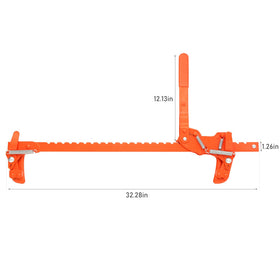 TOMESHA wire tensioner in action for precise, uniform tighten across multiple fence wires