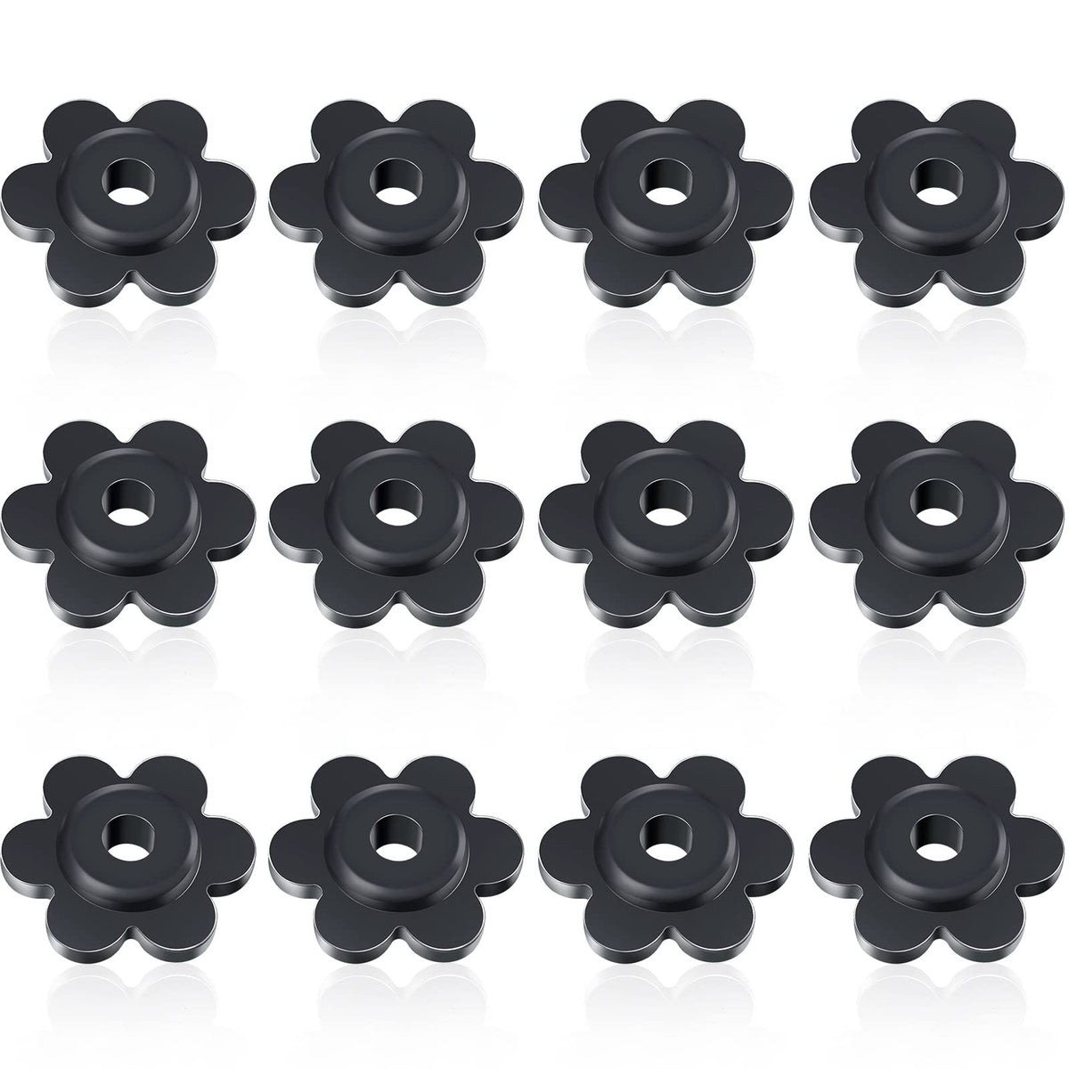 Tondiamo garden flag stoppers flower clip keeps flags secure in wind.