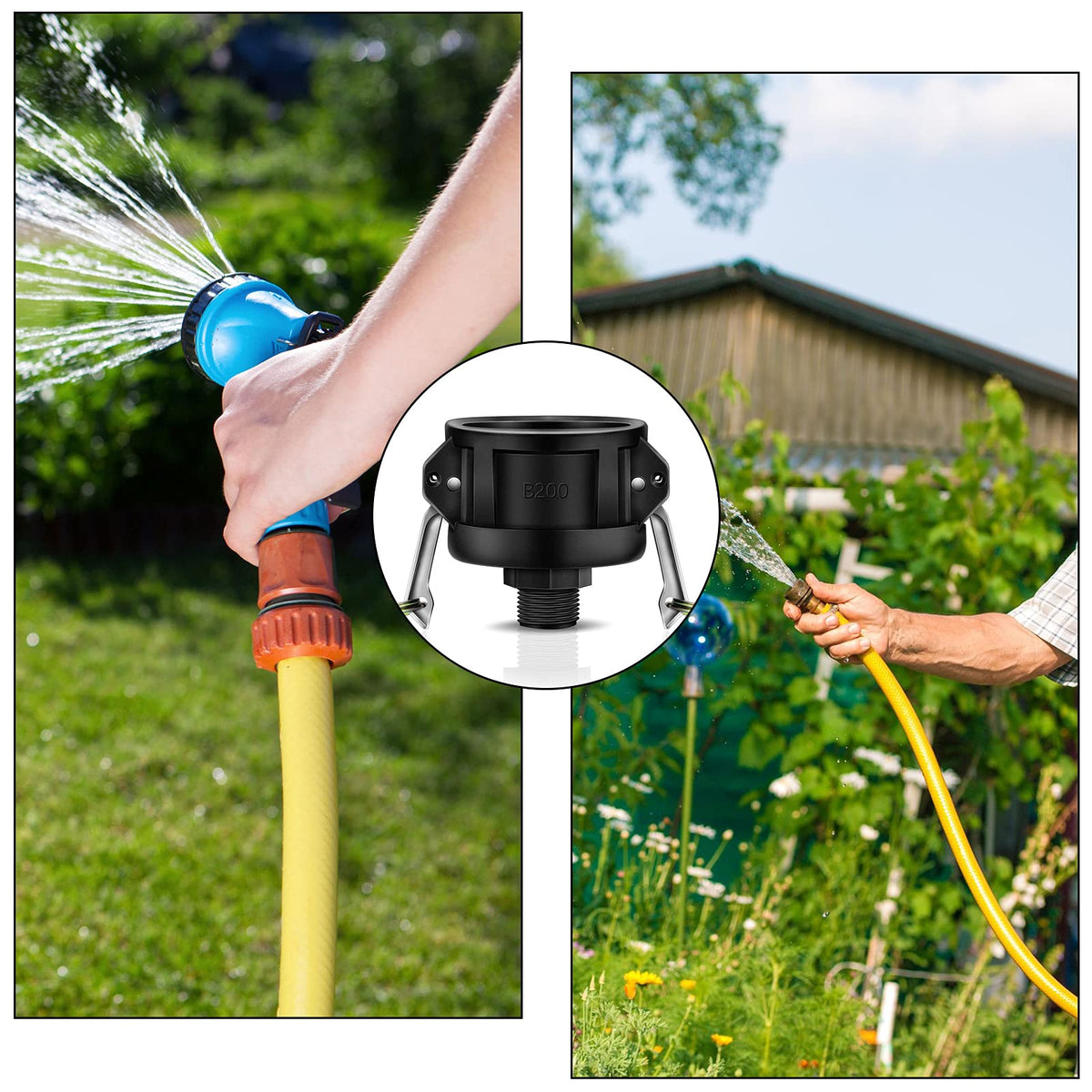 Tondiamo lightweight adapter with tool-free setup for quick installations.